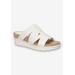 Women's Mauna Sandal by Franco Sarto in White (Size 8 M)