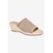 Women's Jubilee Sandal by Easy Street in Natural Woven (Size 7 1/2 M)