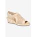 Women's Serena Sandal by Easy Street in Sand (Size 8 M)