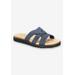 Women's Skai Sandal by Franco Sarto in Navy (Size 11 M)