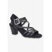Women's Orien Sandal by Easy Street in Navy (Size 9 1/2 M)