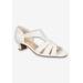 Women's Essie Sandal by Franco Sarto in White (Size 8 1/2 M)