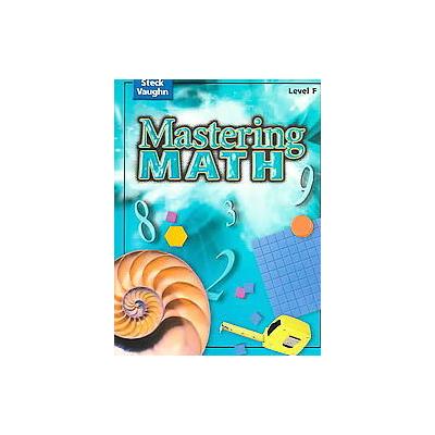 Mastering Math - Level F (Paperback - Student)