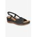 Women's Jupiter Sandal by Easy Street in Black (Size 9 M)