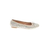 Old Navy Flats: Silver Shoes - Women's Size 8 - Almond Toe