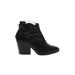 Summit by White Mountain Boots: Black Solid Shoes - Women's Size 38 - Almond Toe