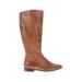 Corso Como Boots: Tan Print Shoes - Women's Size 10 - Almond Toe