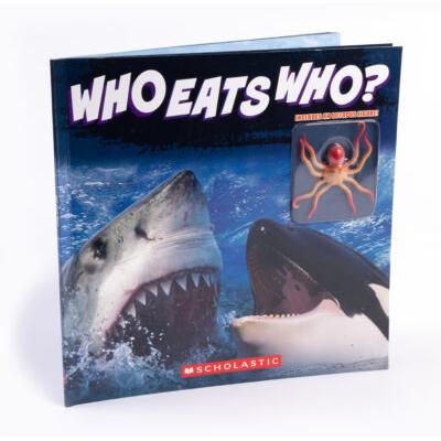 Who Eats Who w/Squishy (paperback) - by Shoreline Publishing Group