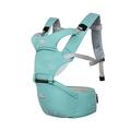 HUIOP Baby Carrier,Ergonomic Baby Carrier with Detachable Hip Seat Multifunctional Baby Carrier Newborn to Toddler Baby Harness for Carrying Infant