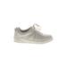 Mia Sneakers: Ivory Print Shoes - Women's Size 11 - Round Toe
