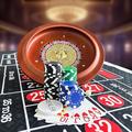 hklllm Party Roulette Wheel Set, Professional Roulette Wheel with Speed Cloth,Poker Chips,Poker Card,for Game Night.