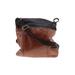 The Sak Leather Crossbody Bag: Brown Print Bags