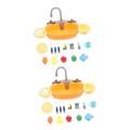 UPKOCH 2 Sets Kitchen Water Toy Kitchen Play Sink Toys Pretend Play Utensils Role Play Sink Toys Kid Toy Toys for Kids Boys Electric Kitchen Sink Toys Cosplay Dish Basin Child Abs