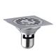 Floor Drain Square Shower Drain Floor Drain Shower Waste Drain Square Shower Sink Bathroom Accessory Stainless Steel Shower Floor Drain-B-10cm*10cm