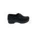 Sanita Mule/Clog: Loafers Platform Casual Black Solid Shoes - Women's Size 36 - Round Toe