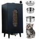 KYZTMHC Cat Food Feeder Semi-automatic Cat&Dog Food Kibble Dispenser Easy Installation Pet Food Containers Cabinet Food Storage Station for Small/medium Dog/Cat