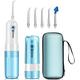 NCRD Water Flosser Professional Cordless Dental Oral Irrigator, Portable Water Tank and Rechargeable IPX7 Waterproof, 4 Modes, Water Flosser for Home and Travel, Braces & Bridges Care