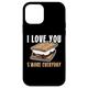 Hülle für iPhone 12 mini I Love You Smore Everyday Smore