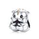 Bracelet Charm Bead Little Hamster DIY Charm 925 Sterling Silver Fits Pandora Bracelet Necklace, European Charms Bracelet