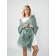 Australian Merino Lambswool Wrap Shawl | Women Warm Blanket Winter Oversize Scarf - Multi-Colour