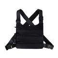 HJGTTTBN Chest Bag for Women Tactical Chest Bag Bullet Streetwear Bags Waist Pack Women Black Chest Rig Bag