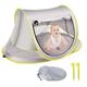 Dechoga Baby Portable Extra Light Beach Tent, Beach Shelter, Beach Tent, Pop-up Baby Beach Tent, Sun Tent, Anti UV 50+ Protection, Perfect for Family, Beach, Camping, Hiking, Garden, BBQ Party