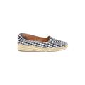 Merona Flats: Slip On Wedge Casual Blue Shoes - Women's Size 8 - Almond Toe