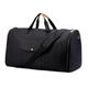 Garment Duffle Bag, Garment Bag, Travel Luggage Bag Weekender Bag Hanging Clothes Suitcase Large Suit Bag for Business Trips, Black