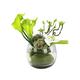 Artificial Flowers Artificial Calla Lily Potted Plant, Fake Bonsai Potted Flower Arrangements with Glass Vase for Office, Bedroom, Table Centerpieces Decor Flower Arrangements Home Decor ( Color : C )