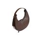 HJGTTTBN Shoulder bags women Women's Niche Crescent Moon Bag Semi circular Moon Bag Shoulder Handbag (Color : Coffee color)