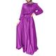 Briskorry Muslim Clothing Women Hijab Dresses, Long Sleeve Prayer Robe Length Turkish Kaftan Plain One Piece Tesette Door Giyim Loose Crepe Outfit Hijab Ramadan Prayers