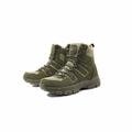 CLSQLXYJZC Lightweight Combat Boots, Durable Outdoor Work Boots Desert Boots Men's Military Tactical Boots Breathable Jungle Desert Combat Boots Army Combat Boots (Color : Green, Size : 6 UK)