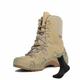 Men's Military & Tactical Boots, Durable Army Combat Boots Comfortable Work Boots Waterproof Security Boots Outdoor Army Hunting Jungle Hiking Boots (Color : Brown, Size : 6.5 UK)
