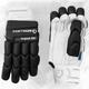 FORTRESS Original 100 Coloured Batting Gloves - Premium Cricket Batting Gloves | Superior Grip | Unmatched Ventilation | 5 Colours Available (Black, Large Adult (21-22cm), Left)