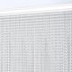 Gluwoer Aluminium Chain Curtain 100 x 210cm Metal Door Fly Screens Insect Control Curtain for Doorways (Grey)
