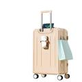 BLBTEDUAMDE Multifunctional Trolley Case 20-inch Elegant Luggage Ladies Lightweight Trolley Suitcase Student Password Box (Color : Sakura Powder, Size : 26")