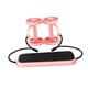 Toddmomy Abdominal Trainer Wheel Leg Excercise Device Roller Wheel Exercise Leg Exercise Pull Rope Yoga Support Sports Training Supply Automatic Pink Training Supplies Fitness