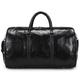 Suit Carrying Travel Bag 18inch PU Leather Holdall Weekend Cabin Travel Gym Sports Duffle Casual Bag for Men Travel Bags Organiser (Color : C, Size : 48 * 28 * 30cm)