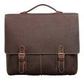 HJGTTTBN Briefcase for men Men Briefcase Bag Leather Laptop Bag For Inch Double Layer Working Totes For Men Male Doctor Layer Hand Bag