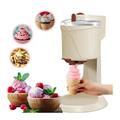 Ice Cream Maker Soft Ice Cream Machine Semi-automatic 1000ML Household Ice Cream Making Machine Fruit Dessert Yogurt Cone Ice Cream Maker Frozen Yogurt Machine