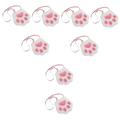 MAGICLULU 8 Pcs Cat's Claw Cosmetic Bag Women Fluffy Clutch Purse Lolita Bag Japanese Shoulder Cat Crossbody Bag Women Clutch Purse Mini Shoulder Bag Cat Paw Miss White Diagonal Bag Plush