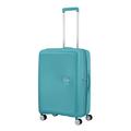American Tourister Soundbox Spinner M Expandable Case, 67 cm, 81 L, Turquoise (Turquoise Tonic), Turquoise Tonic, Spinner M (67 cm - 71.5/81 L), Suitcases & Trolleys