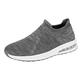Men's Trainers, Breathable Lightweight Sports Shoes, Running Shoes, Walking Shoes, Trail Running, Fitness Shoes, Lace-Up Shoes, Trekking Shoes, Walking Comfortable Summer Shoes, 0319a Grey, 11 UK