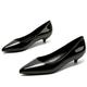 HJGTTTBN Women Shoes Spring Women High Heels White Nude Color Work Pointed Toe Office Dress Shoes for Female (Color : Black Office Shoes, Size : 9.5)