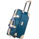 HJGTTTBN Travel Bags Rolling Luggage Bag Women Carry on luggag Bags Travel Trolley Bag for Men Trolley Bag on Wheels Trolley Suitcase Wheeled Duffle (Color : Blue)