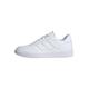 adidas Men's Courtblock Shoes Sneaker, Cloud White/Cloud White/Cloud White, 10 UK
