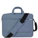 HJGTTTBN Laptop bag Laptop Bag, Multi-color Durable, Multi-pocket Laptop Shoulder Bag, Casual Travel Messenger Bag,(Gray/Blue/Pink). (Color : Blue, Size : 13 inches)