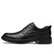 HJGTTTBN Leather Shoes Men Oxford Leather Men's Shoes Formal Wedding Shoes Men's Office Social Shoes Large Size Rubber Outsole Casual Men's Shoes (Color : 01 Black, Size : 7)