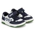 Boss Kids Velcro Trn Baby Trainers Navy 28