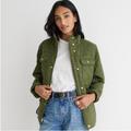 J. Crew Jackets & Coats | J Crew Quilted Downtown Field Jacket Sz Lp | Color: Green | Size: Lp